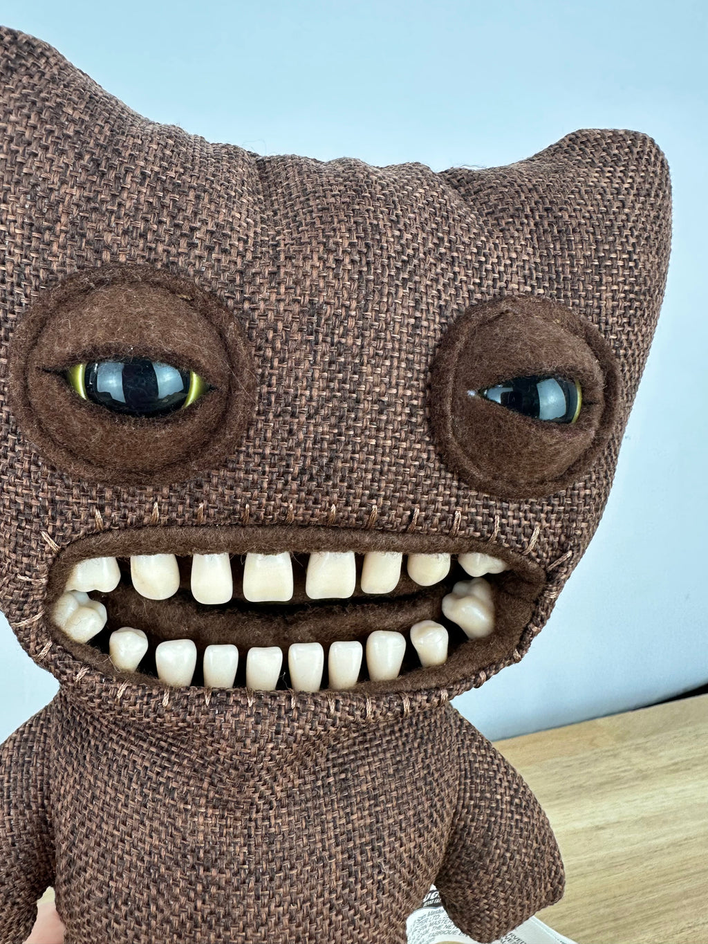 *GRAIL* Fuggler Mr Buttons Chase • Brown Burlap • Spin Master • Open Box W/ Certificate