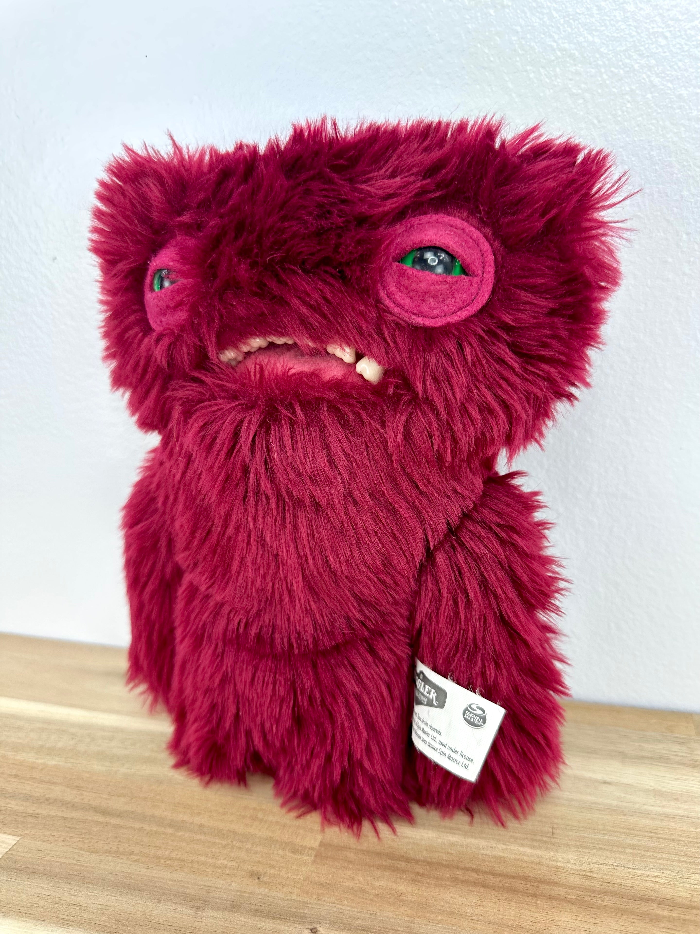 RARE * Fuggler Wide Eyed Weirdo • Burgundy • Spin Master Original • MINT Condition • No Box