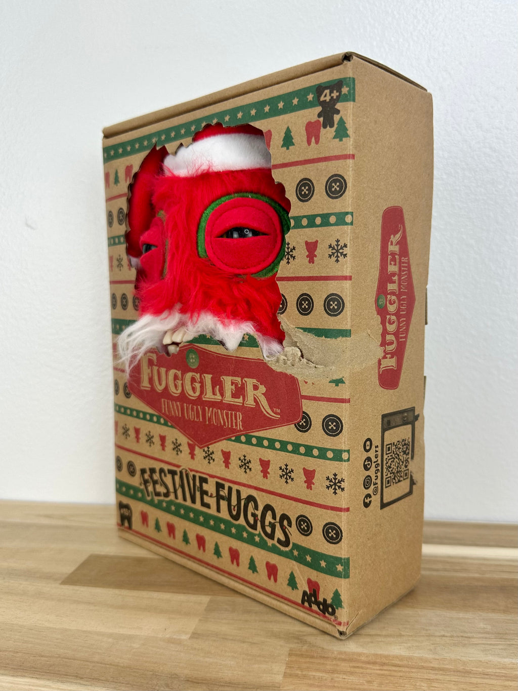 RETIRED • Santa Mr. Needles Fuggler • Festive Fuggs • Addo • Open Box