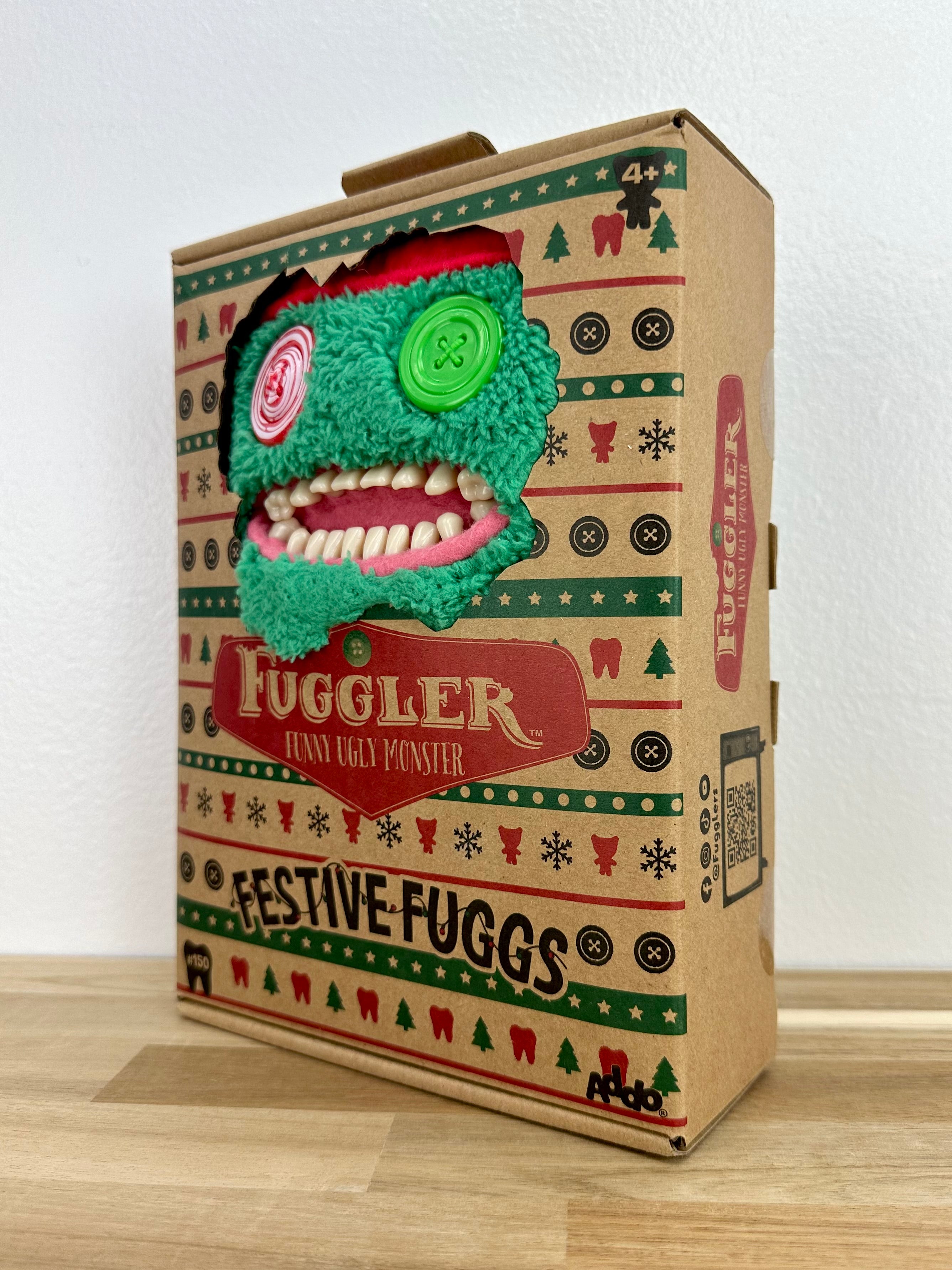 RETIRED • Mr. Buttons Elf Fuggler • Festive Fuggs • Addo • New in SEALED Box
