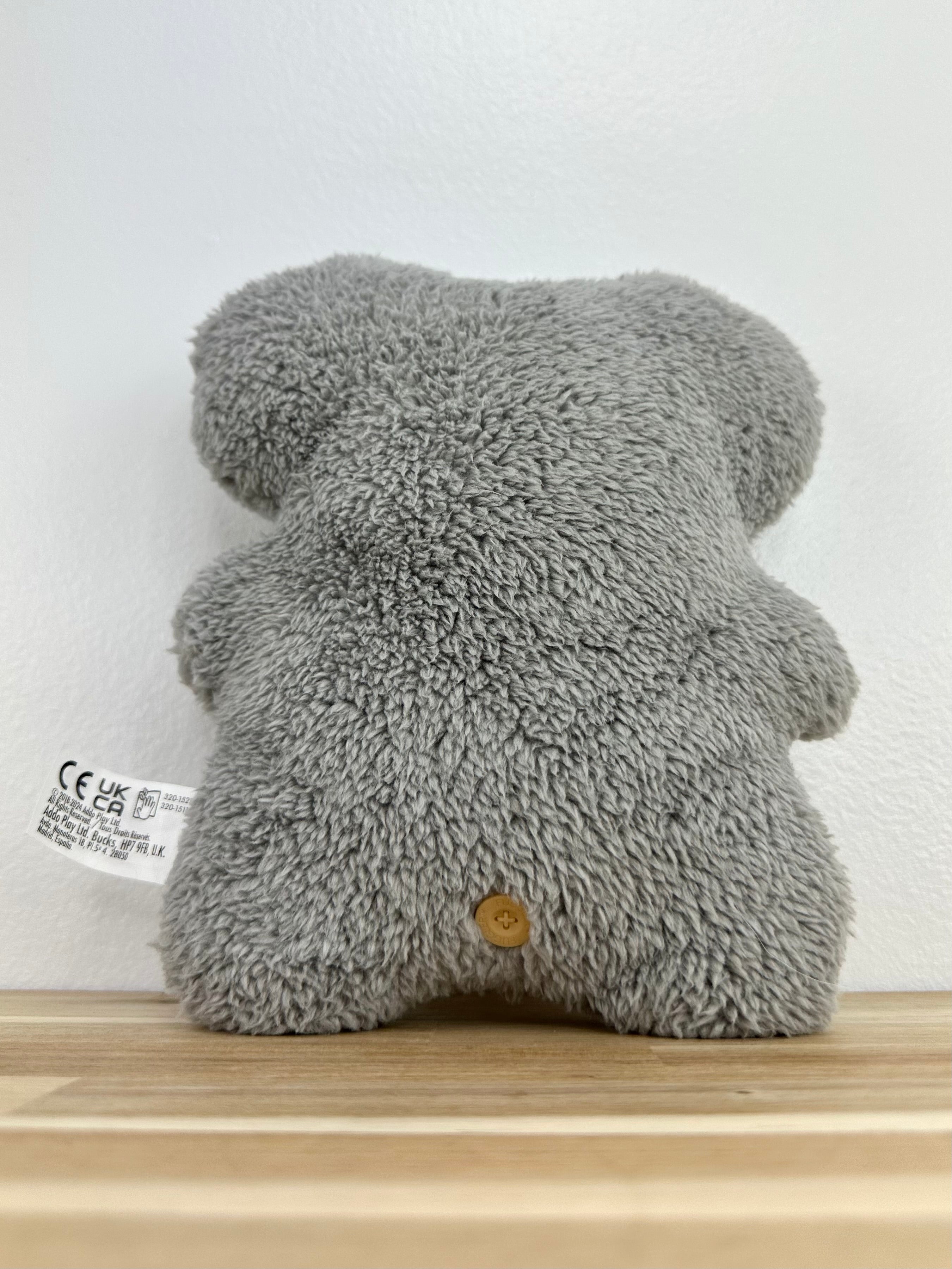Gaptooth McGoo Fuggler • Grey Plush • Addo Play • MINT Condition • UK Exclusive • No Box