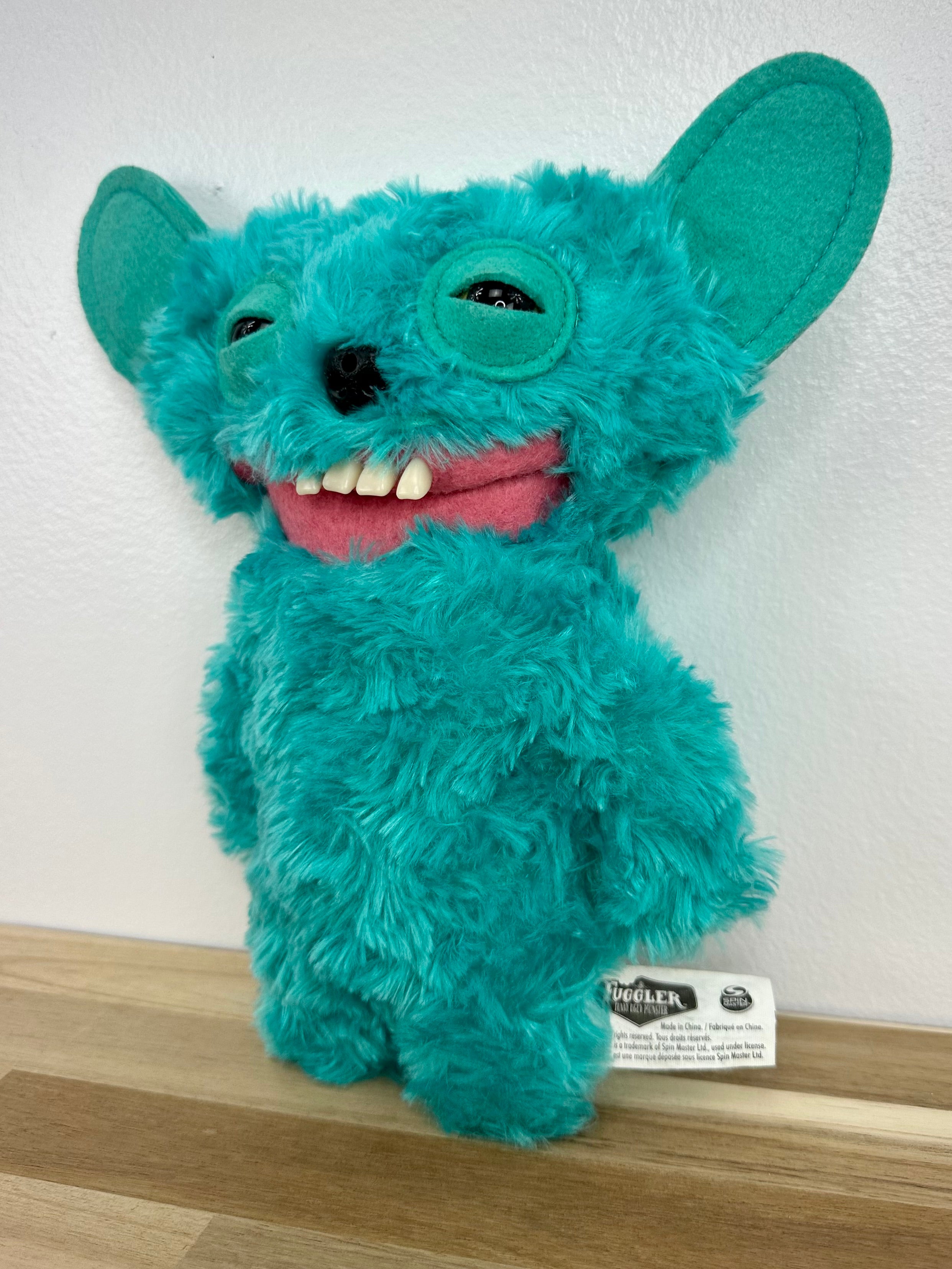 VERY RARE • Fuggler Fart Face Grin Grin • Turquoise Retired • MINT Condition • No Box