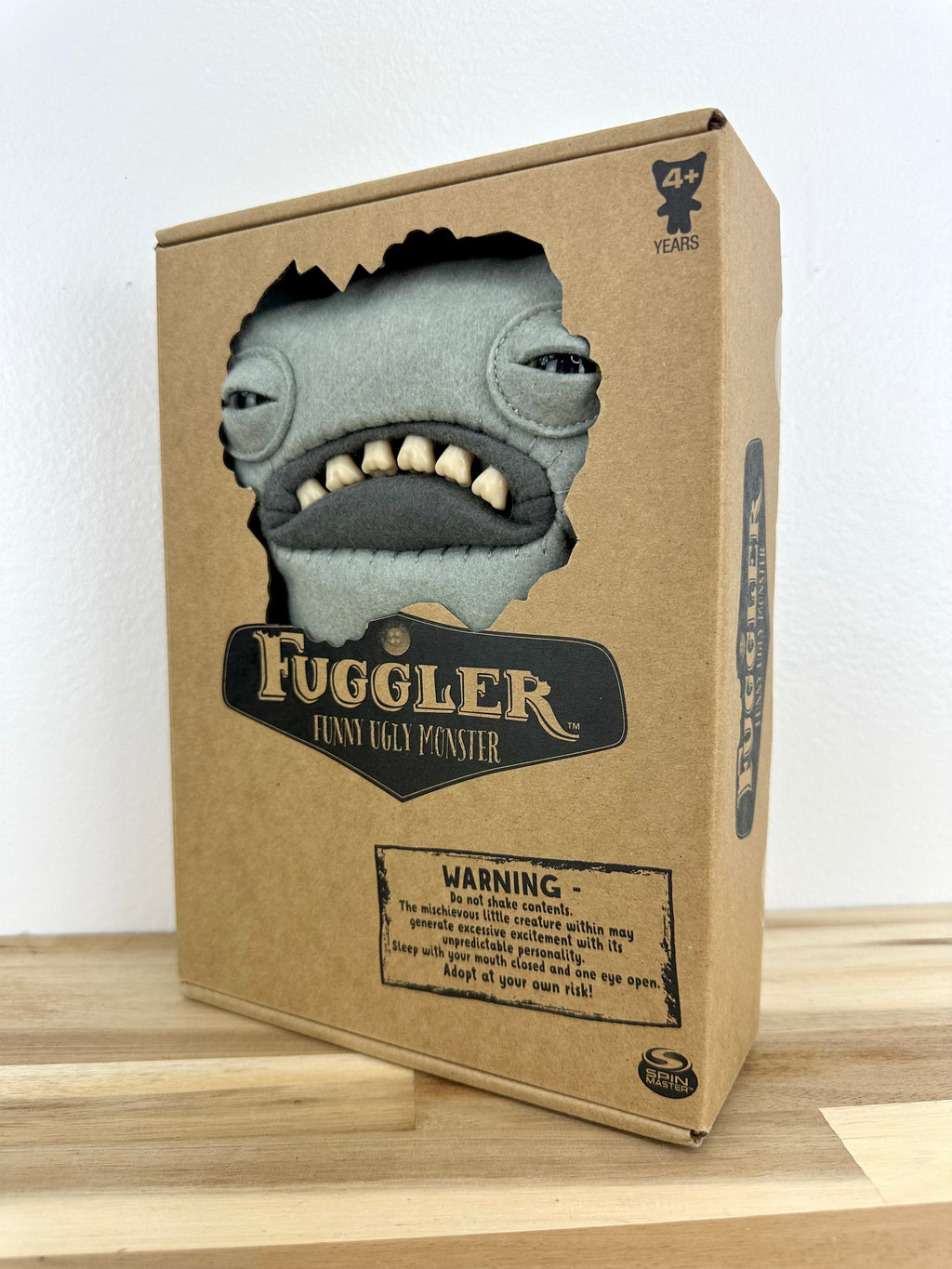 Wide Eyed Weirdo Fuggler - Grey - Spin Master - Retired - Mint Condition - Sealed Box