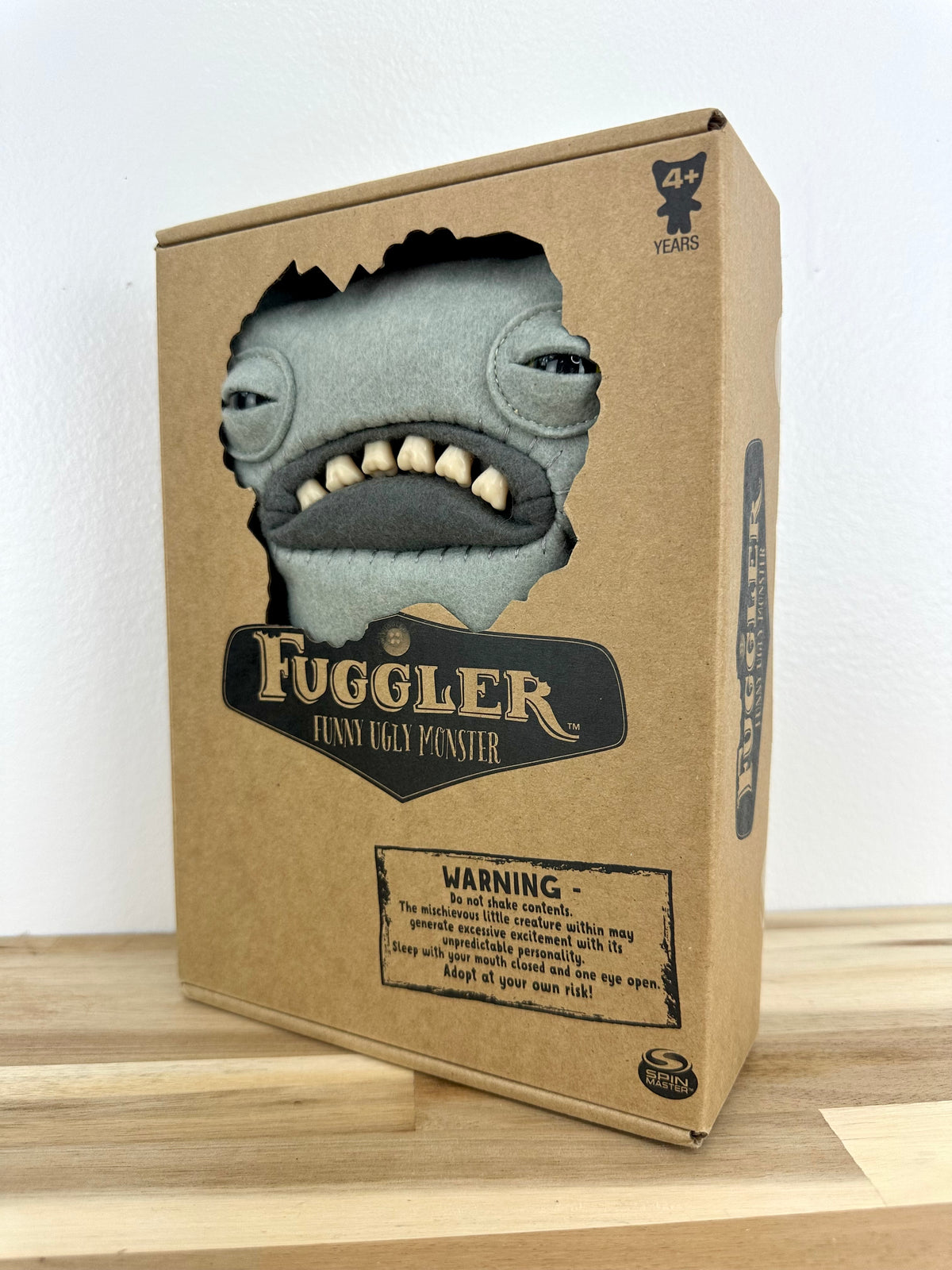 Wide Eyed Weirdo Fuggler - Grey - Spin Master - Retired - Mint Condition - Sealed Box