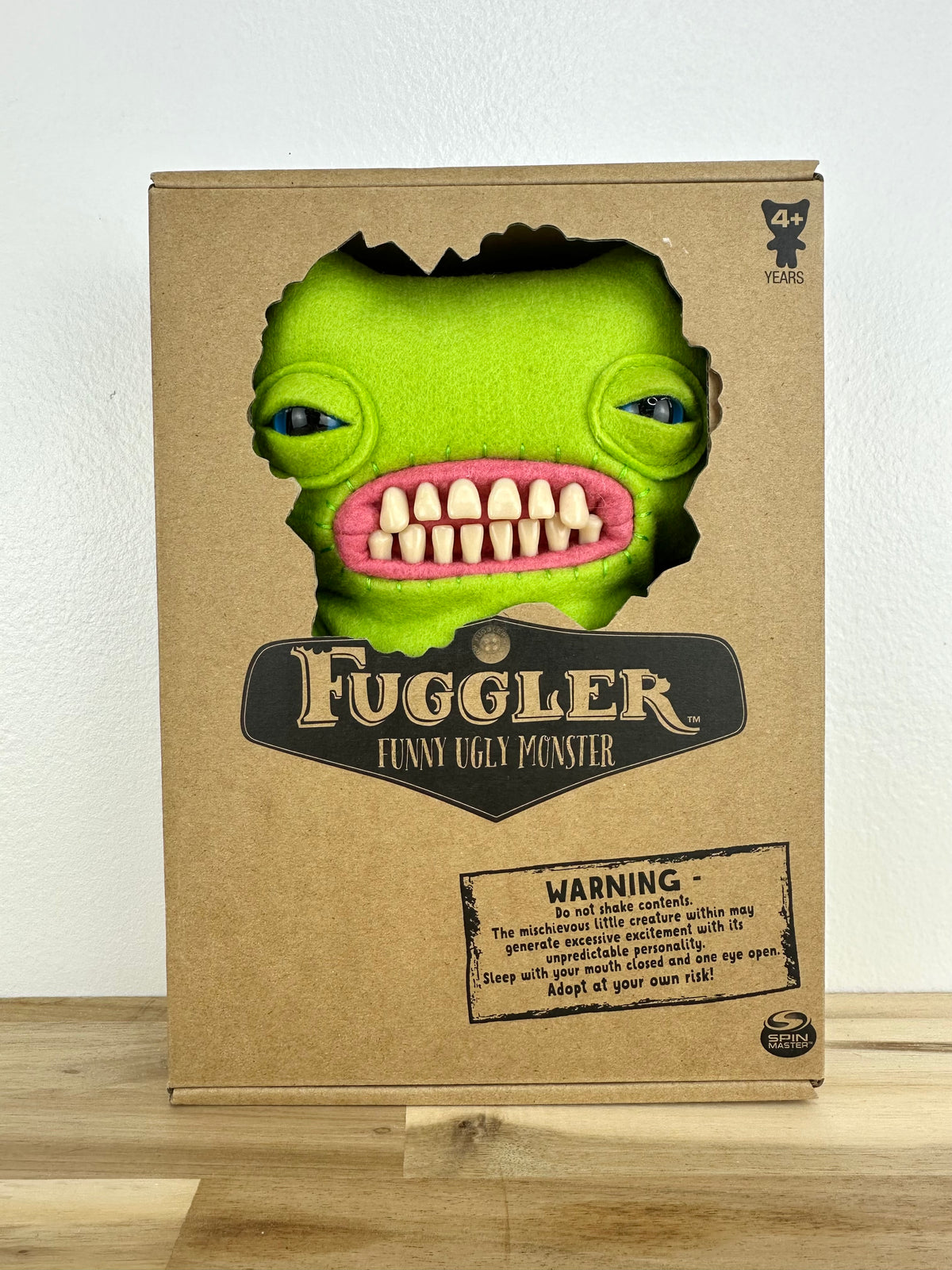 Munch Munch Fuggler - Green Felt - Spin Master Original - Retired - Sealed Box