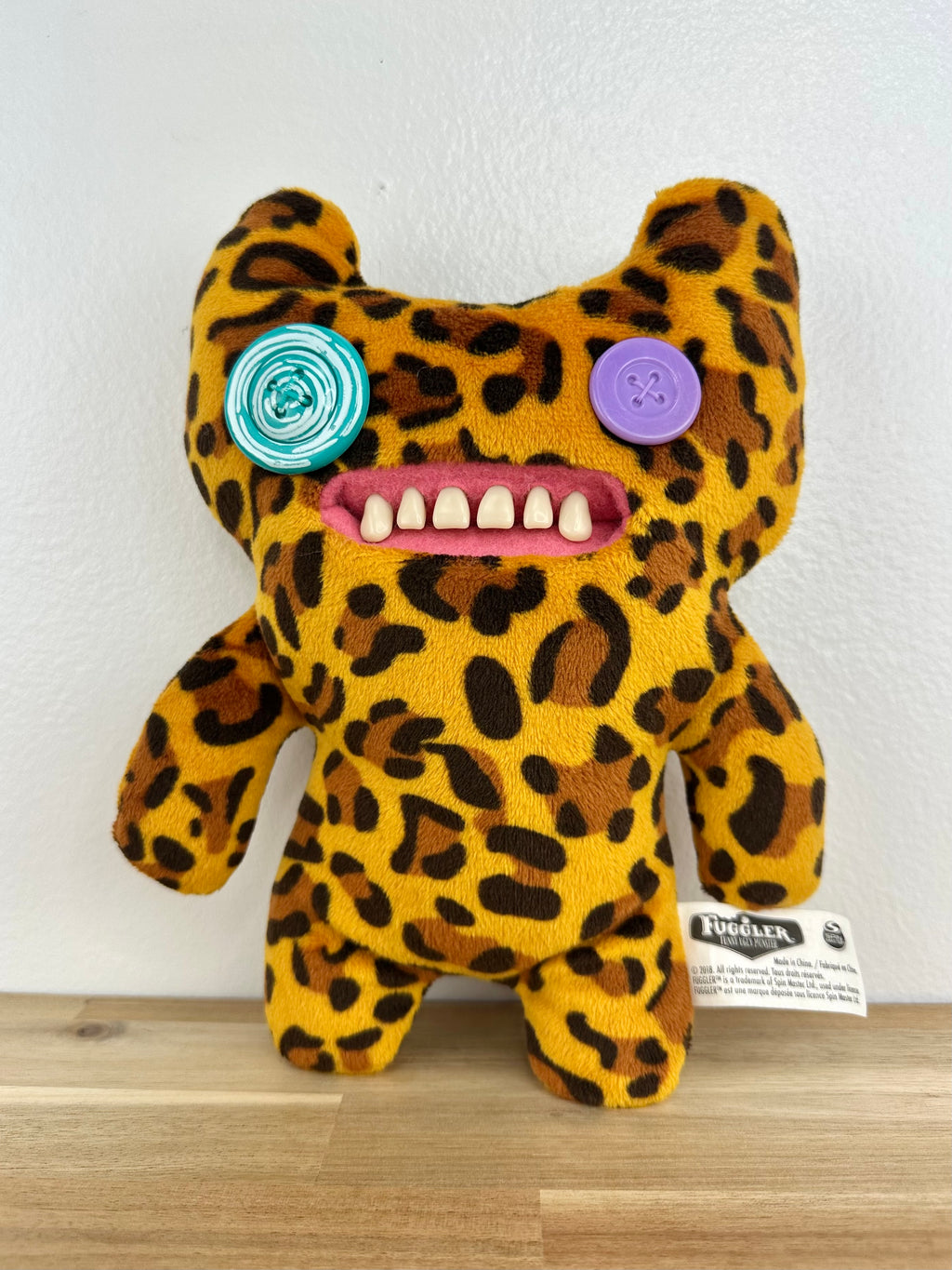 Indecisive Monster Fuggler • Leopard Print • Addo Play • MINT Condition • No Box