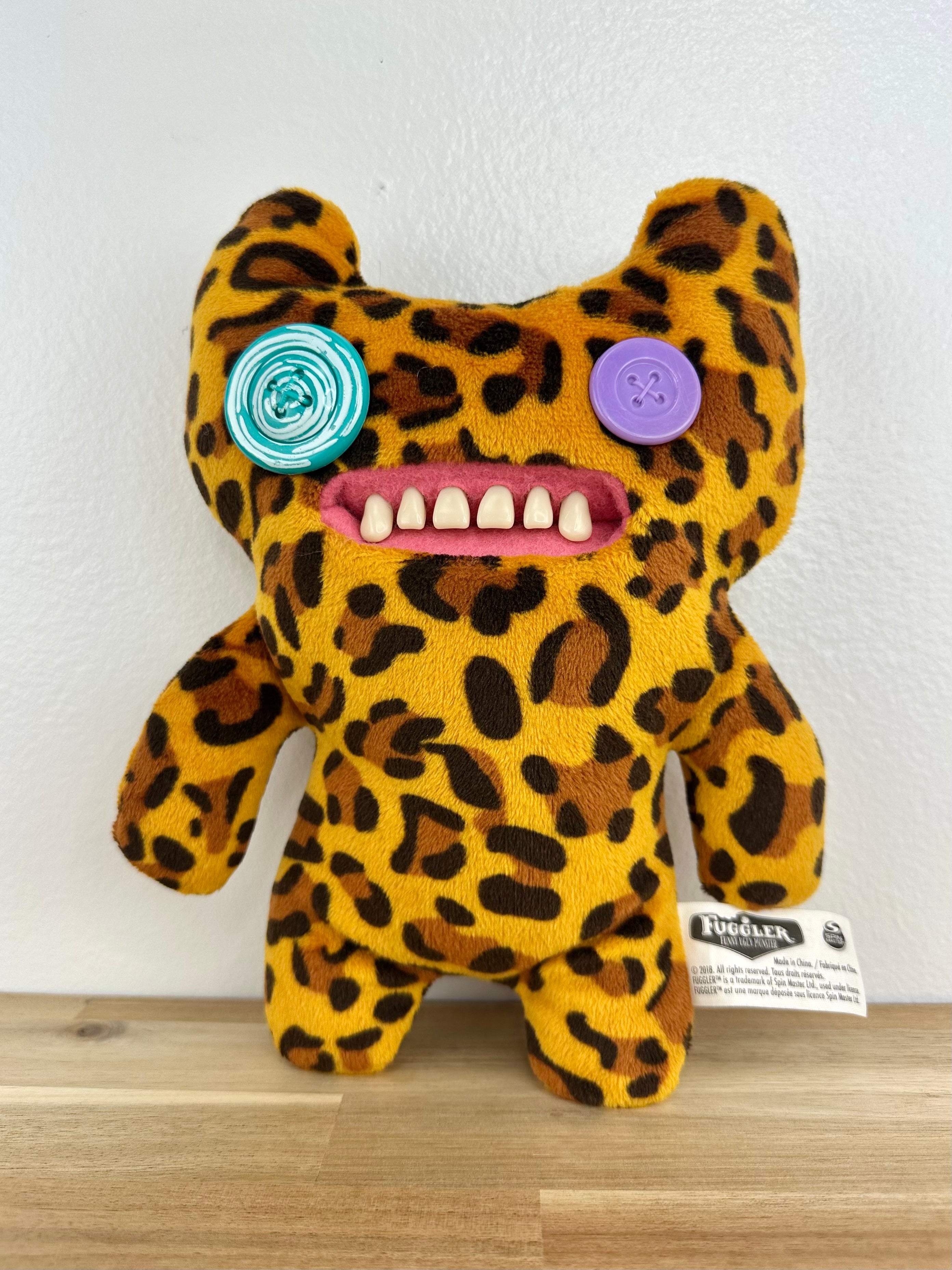 Indecisive Monster Fuggler • Leopard Print • Addo Play • MINT Condition • No Box
