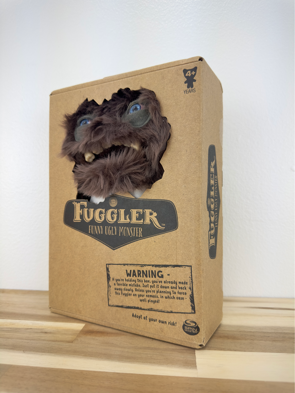 *GRAIL*  Fuggler Gnawing Terror Straight Jacket • VERY RARE • Spin Master • SEALED Box